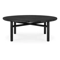 Mesa de centro Quatro outdoor teca lacado , Ø95 cm*Ethnicraft Sale