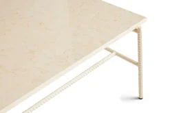 Mesa de centro Rebar 80x84x33 cm, marble-alabaster*HAY Hot