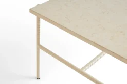 Mesa de centro Rebar 80x49x40,5 cm, marble-alabaster*HAY Outlet