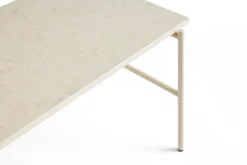 Mesa de centro Rebar 80x49x40,5 cm, marble-alabaster*HAY Outlet