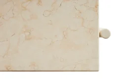 Mesa de centro Rebar 80x49x40,5 cm, marble-alabaster*HAY Outlet