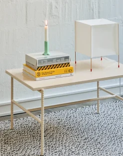 Mesa de centro Rebar 80x49x40,5 cm, marble-alabaster*HAY Outlet