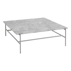 Mesa de centro Rebar 100x104x33 cm, Grey marble-fossil*HAY Discount