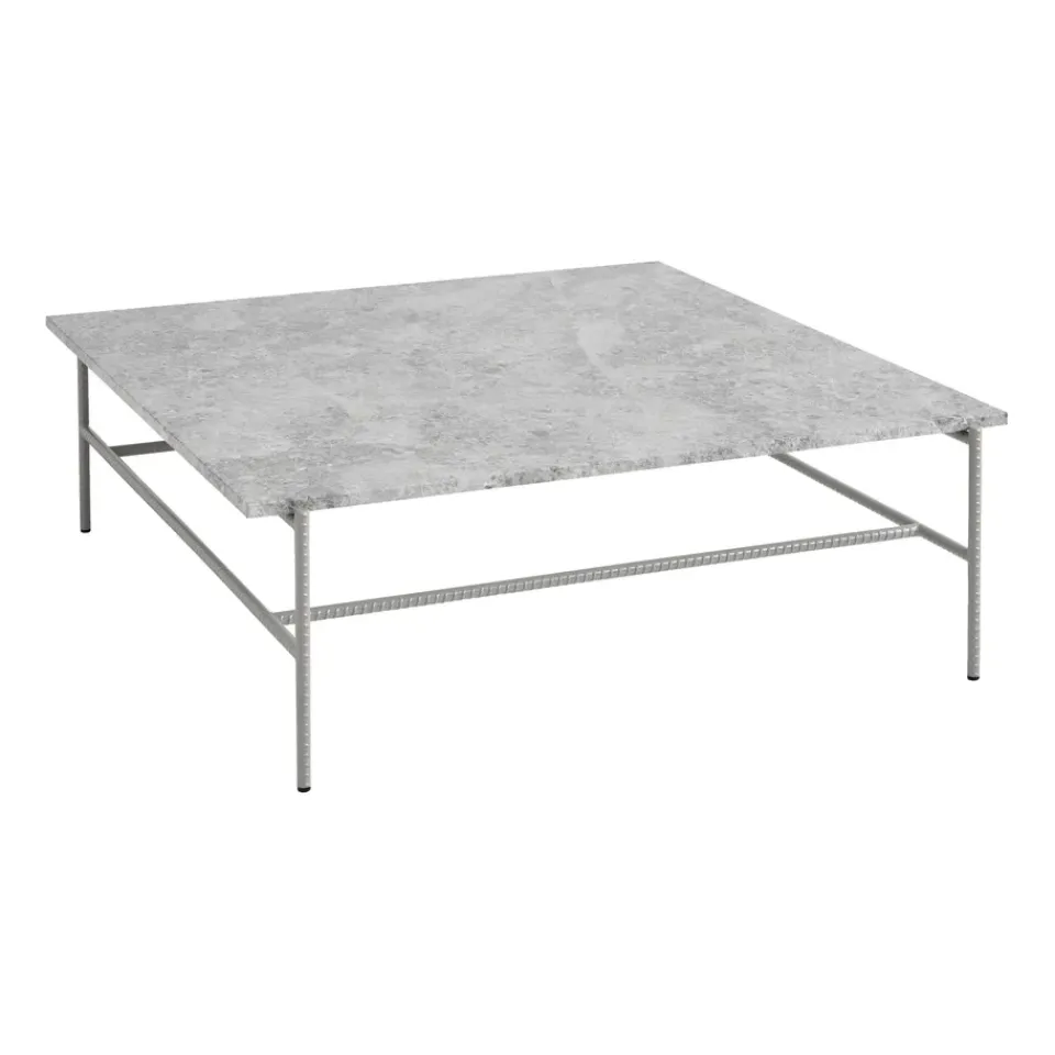 Mesa de centro Rebar 100x104x33 cm, Grey marble-fossil*HAY Discount