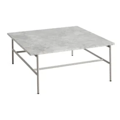 Mesa de centro Rebar 80x84x33 cm, Grey marble-fossil*HAY Online