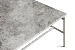 Mesa de centro Rebar 80x84x33 cm, Grey marble-fossil*HAY Online