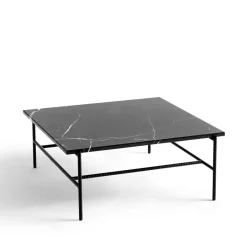 Mesa de centro Rebar 80x84x33 cm, Black marble-black*HAY Clearance