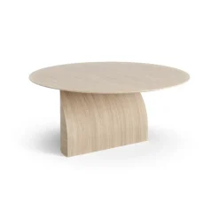 Mesa de centro Savoa H40 cm, roble pigmentado blanco*Swedese New