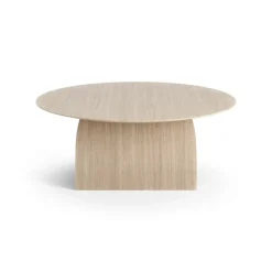 Mesa de centro Savoa H40 cm, roble pigmentado blanco*Swedese New