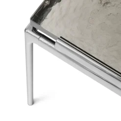 Mesa de centro Sett LN13, Smoked cast glass-dark chrome*&Tradition Sale