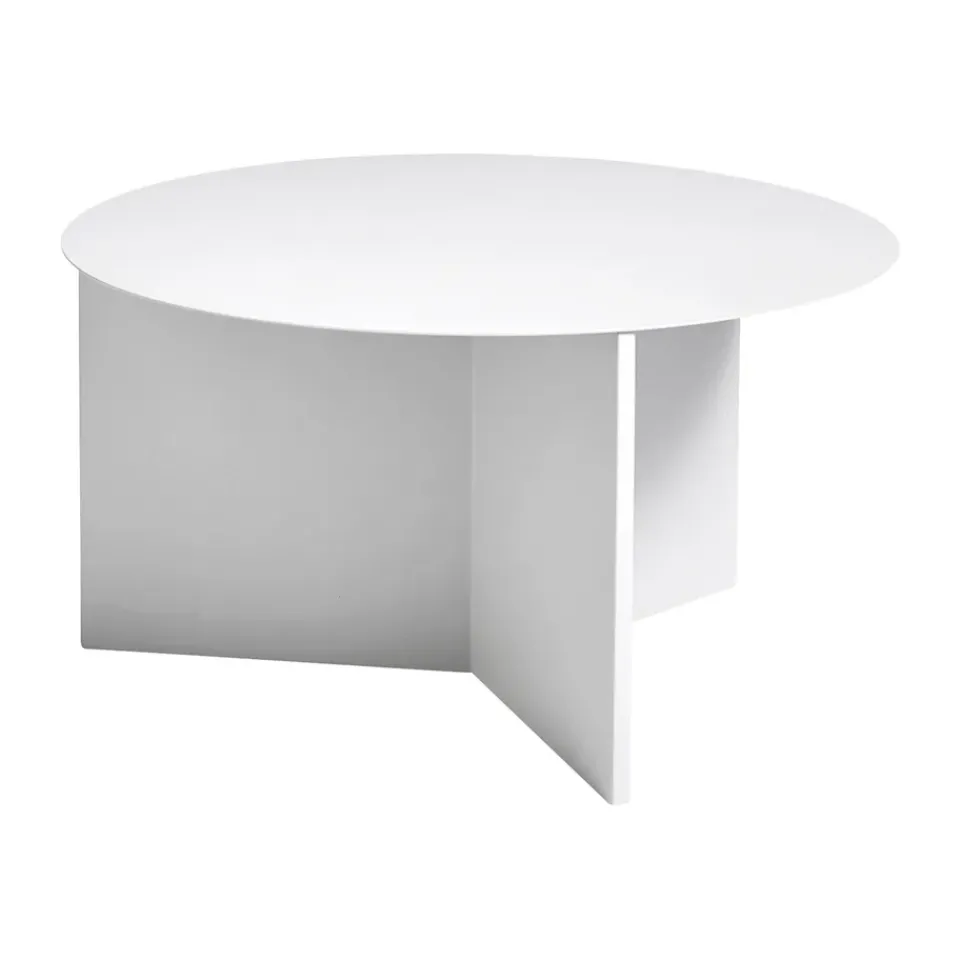 Mesa de centro Slit Ø65 cm, White*HAY Clearance