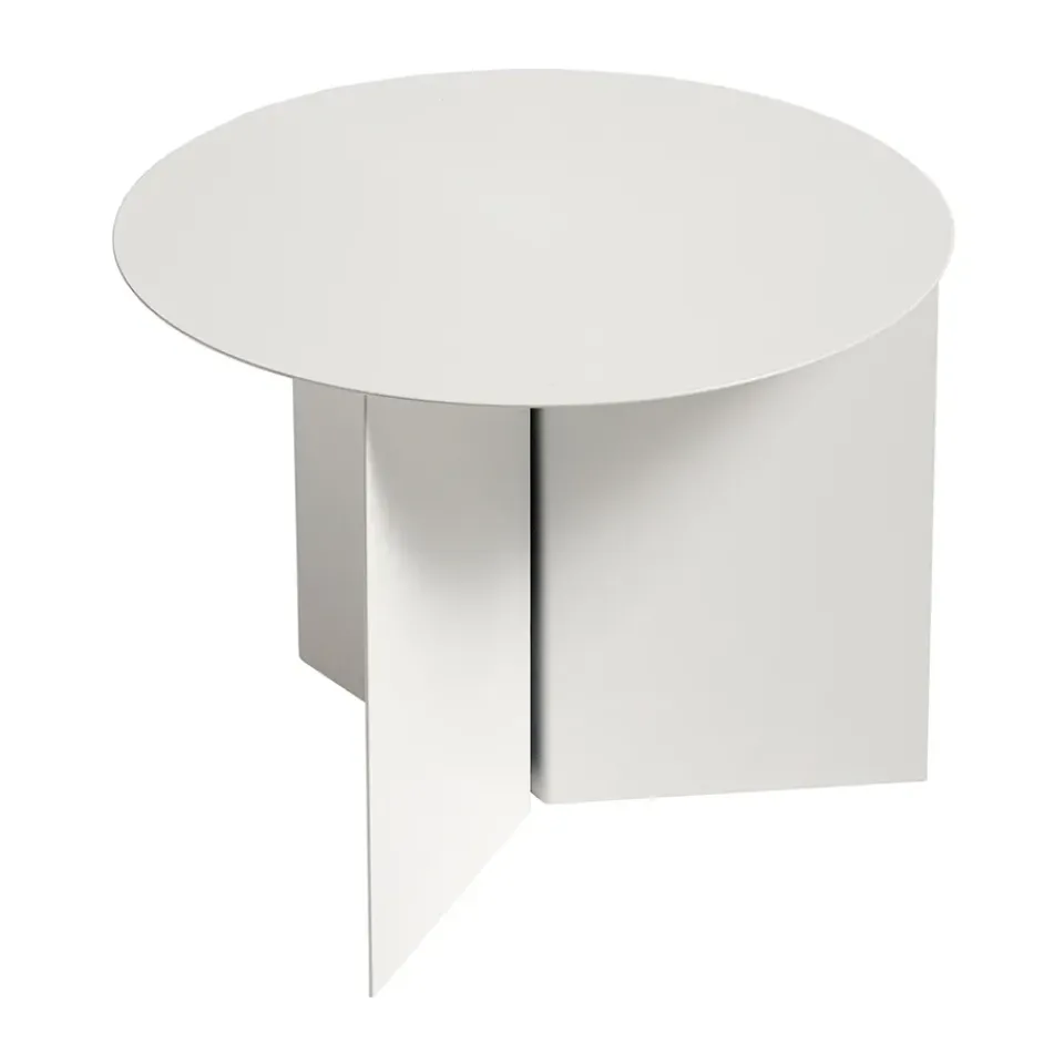 Mesa de centro Slit Ø45 cm, White*HAY Clearance