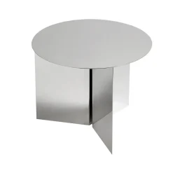 Mesa de centro Slit, Polished stainless steel*HAY