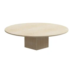 Mesa de centro Soho, Tufo , Ø120×35*NORR11 Outlet