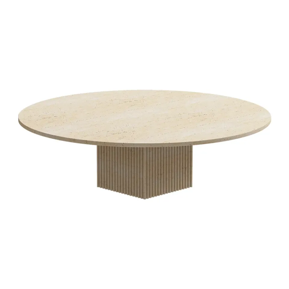 Mesa de centro Soho, Tufo , Ø120×35*NORR11 Outlet