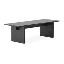 Mesa de centro Solid Table 130x38,5x40 cm, Black*Normann Copenhagen Online