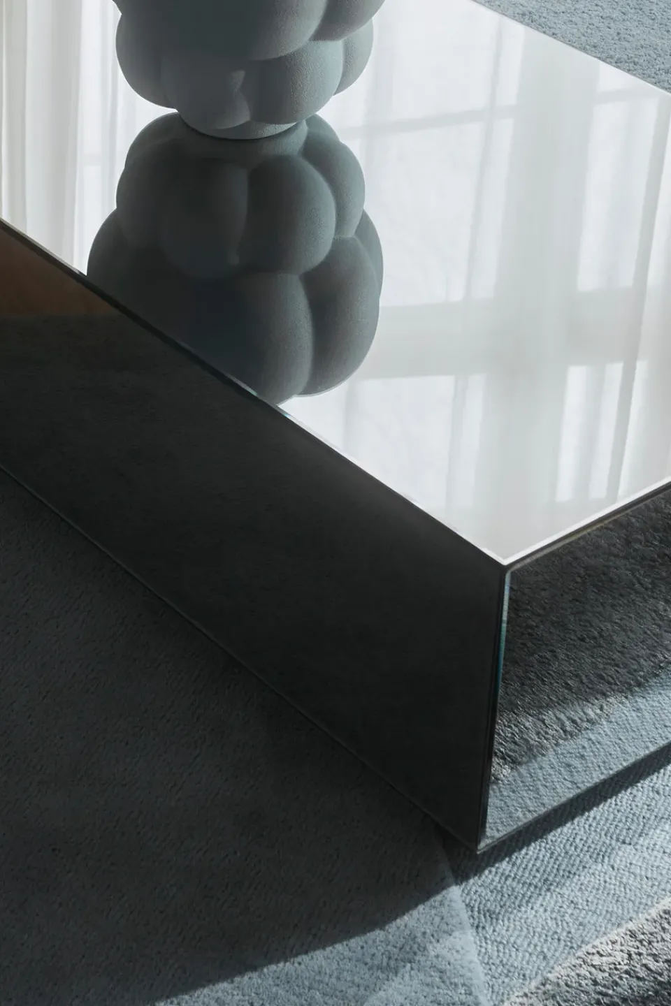 Mesa de centro Speculum de 60x120 cm, Negro*AYTM Clearance