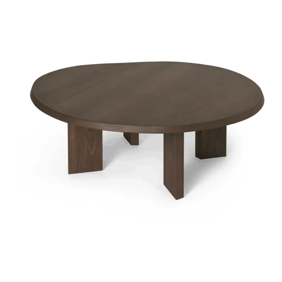Mesa de centro Tarn 107,6x108,1 cm, Dark stained beech*Ferm Living Hot