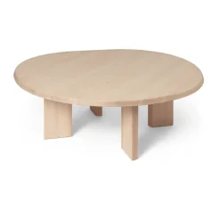Mesa de centro Tarn 107,6x108,1 cm, White oiled beech*Ferm Living Hot