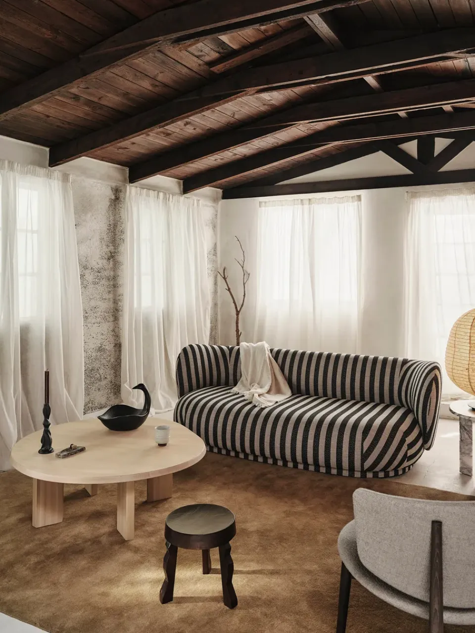 Mesa de centro Tarn 107,6x108,1 cm, White oiled beech*Ferm Living Hot