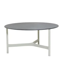 Mesa de centro Twist large Ø90 cm, Fossil black-white*Cane-line Clearance