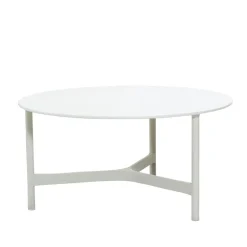Mesa de centro Twist large Ø90 cm, White-white*Cane-line Online
