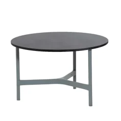 Mesa de centro Twist medium Ø70 cm, Dark grey-light grey*Cane-line Clearance