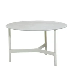 Mesa de centro Twist medium Ø70 cm, White-white*Cane-line Online
