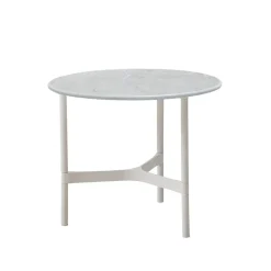 Mesa de centro Twist small Ø45 cm, Fossil grey-white*Cane-line Outlet