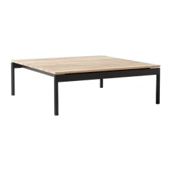 Mesa de centro Ville Outdoor AV50, Warm black-teak*&Tradition Best