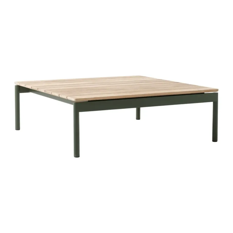 Mesa de centro Ville Outdoor AV50, Bronze green-teak*&Tradition Best