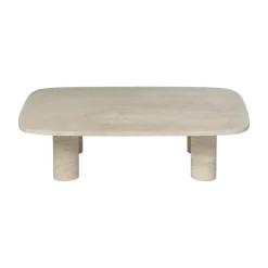 Mesa de centro Volos L, 100x70 cm, Travertino*Blomus