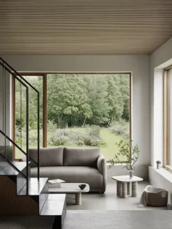 Mesa de centro Volos L, 100x70 cm, Travertino*Blomus