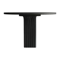 Mesa de comedor Arc Ø120 cm, Coffee black roble*101 Copenhagen Online