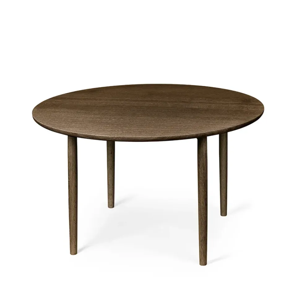 Mesa de comedor Arvr Ø120 cm, Roble aceitado humo*Brdr. Krüger Best