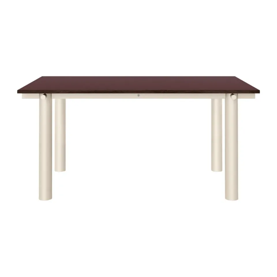 Mesa de comedor Atura, Light cashmere-burgundy, 90x160 cm*Ferm Living Online