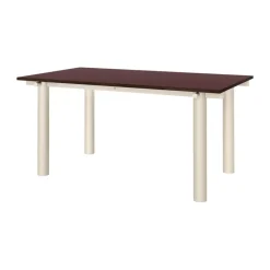 Mesa de comedor Atura, Light cashmere-burgundy, 90x160 cm*Ferm Living Online