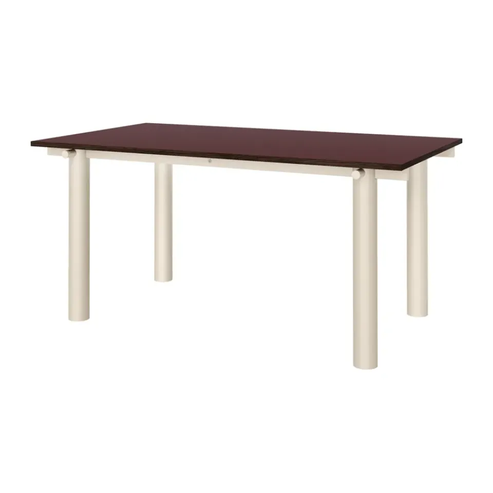 Mesa de comedor Atura, Light cashmere-burgundy, 90x160 cm*Ferm Living Online