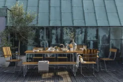 Mesa de comedor B31, Roble aceitado - estructura galvanizada en caliente*Grythyttan Stålmöbler Sale