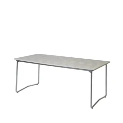 Mesa de comedor B31, Roble lacado -galvanizado en caliente*Grythyttan Stålmöbler Best