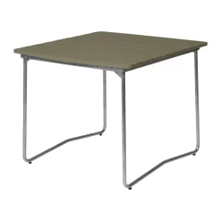 Mesa de comedor B31, claro roble-galvanizada en caliente*Grythyttan Stålmöbler New