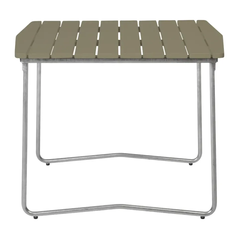 Mesa de comedor B31, claro roble-galvanizada en caliente*Grythyttan Stålmöbler New