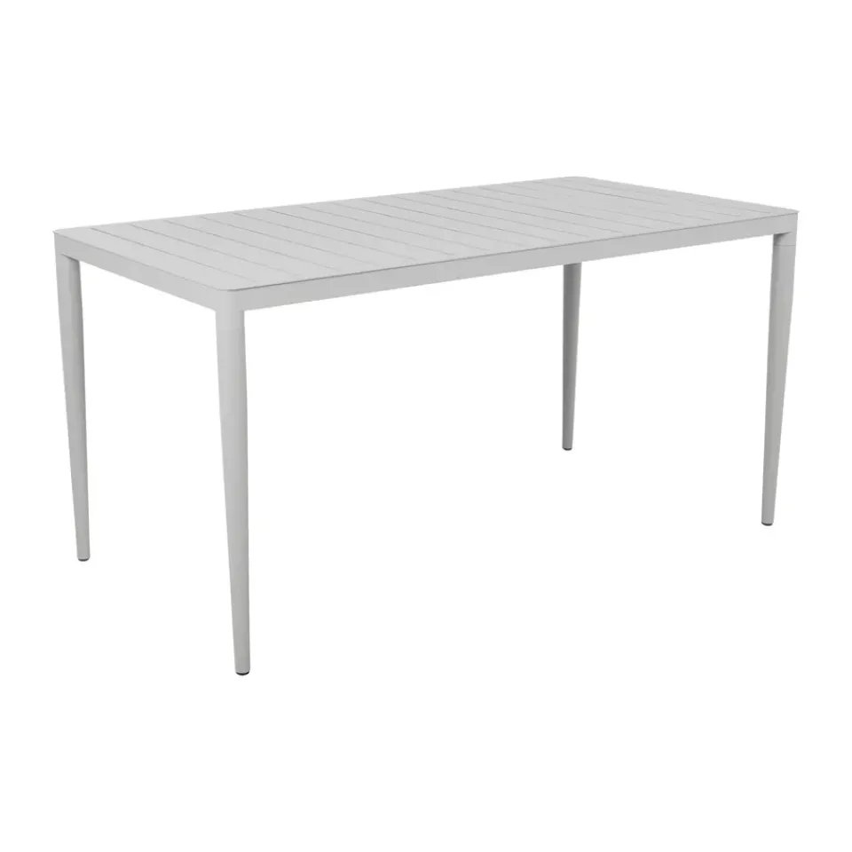Mesa de comedor Bigby, Light grey, 144x76 cm*Brafab New