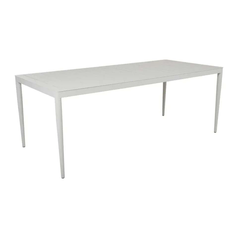 Mesa de comedor Bigby, Light grey, 195x90 cm*Brafab