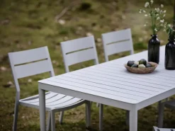 Mesa de comedor Bigby, Light grey, 195x90 cm*Brafab