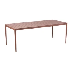 Mesa de comedor Bigby, Zin Red, 195x90 cm*Brafab Hot