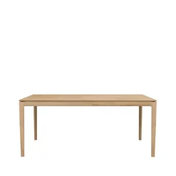 Mesa de comedor Bok extensible, Oak wax oil 100x180/280 cm*Ethnicraft Clearance