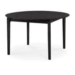 Mesa de comedor Bok ovalada 129/179x100x76 cm, Roble teñido*Ethnicraft Discount