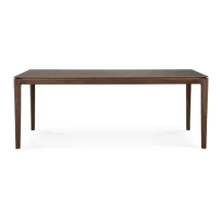 Mesa de comedor Bok 200x95 cm, Lackad teak brown*Ethnicraft New