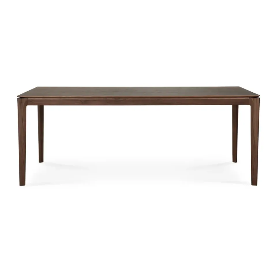 Mesa de comedor Bok 200x95 cm, Lackad teak brown*Ethnicraft New